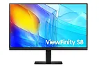 Samsung Monitor 27 cali ViewFinity S80D IPS 3840x2160 UHD 16:9 1xHDMI 1xDP 3xUSB 3.0 5ms PinP/PbyP 60Hz HAS+PIVOT płaski 3YOn-Site