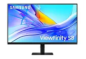 Samsung Monitor 32 cali ViewFinity S80UD IPS 3840x2160 UHD 16:9 1xHDMI 1xDP 1xUSB-C 90W 3xUSB 3.0 LAN KVM 5ms PinP/PbyP 60Hz HAS+PIV płaski 3YOn-Site