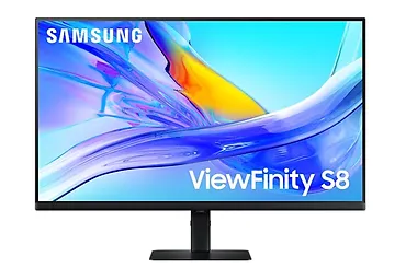 Samsung Monitor 32 cali ViewFinity S80UD IPS 3840x2160 UHD 16:9 1xHDMI 1xDP 1xUSB-C 90W 3xUSB 3.0 LAN KVM 5ms PinP/PbyP 60Hz HAS+PIV płaski 3YOn-Site