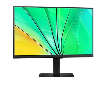 Samsung Monitor 24 cale ViewFinity S60D IPS 2560x1440 WQHD 16:9 1xHDMI 1xDP 3xUSB 3.0 5ms PinP/PbyP 100Hz HAS+PIV płaski 3YOn-Site