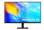 Samsung Monitor 32 cali ViewFinity S80D IPS 3840x2160 UHD 16:9 1xHDMI 1xDP 3xUSB 3.0 5ms PinP/PbyP 60Hz HAS+PIVOT płaski 3YOn-Site