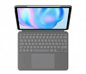 Logitech Etui z klawiaturą Combo Touch iPad Air 13 M2 US Oxford szary