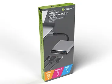 Tracer Adapter A-1 USB-C HDMI 4k, USB 3.0, PDW 100W