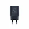 3MK Ładowarka sieciowa 20W 1xUSB-C +USB-A PD QC bez kabla Czarna