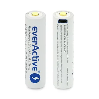 everActive Akumulator 18650 3,7V Li-ion 3500 mAh micro USB