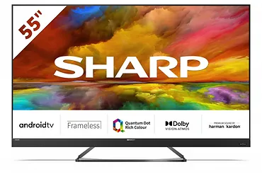 Sharp Telewizor QLED 55 cali 55EQ6EA UHD Android