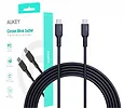 AUKEY CB-SCC241 silikonowy kabel USB-C - USB-C | 1m | 5A | 240 W PD