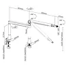 Maclean Uchwyt statyw aluminiowy do mikrofonu uniwersalny biurkowy NanoRS RS471