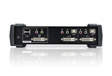 ATEN Przełącznik KVMP USB DVI/Audio CS-1762A