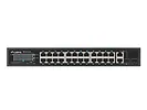 Lanberg Przełącznik 24X 100MB POE+ /2x COMBO 250W RSFE-24P-2C-250