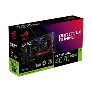 Asus Karta graficzna GeForce RTX 4070 SUPER ROG STRI X 12G GDDRX6 192bit