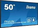 IIYAMA Monitor 50 cali LH5065UHSB-B1 AG, 24/7, VA, ANDROID 11, 4K, 800cd, iiSignage2, SDM, 2x HDMI, DP, 2x USB,2x 10W, RJ45, WiFi, 4/32GB, PION/POZIOM, 400x400(vesa)