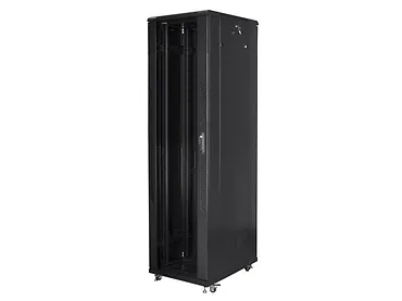 Lanberg Szafa stojąca Rack 19 37U 800x800mm czarna