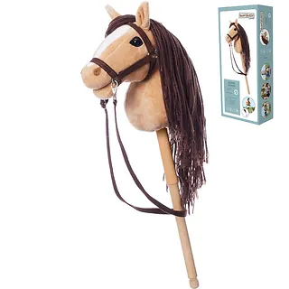 Tootiny Koń na kiju Hobby Horse HOPPIHORSE A4 beżowy