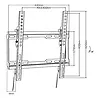 Maclean Uchwyt do TV 32-70'' 45kg MC-412 VESA 400x400