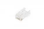 Digitus Wtyk RJ45 (8P8C) przelotowy, kat.6, nieekranowany, AWG 26-24, opakowanie 100 szt.