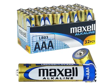 Bateria alkaliczna Maxell ALKALINE 1,5V LR03 /AAA 32 szt.