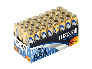 Bateria alkaliczna Maxell ALKALINE 1,5V LR03 /AAA 32 szt.