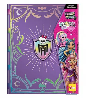 Lisciani Pamiętnik Sketchbook Monster High Cute