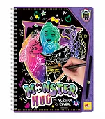 Lisciani Zdrapywanka Sketchbook Scratch reveal Monster High