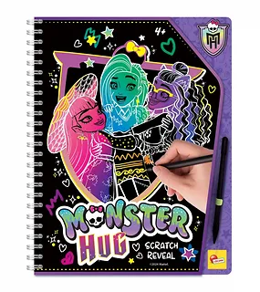 Lisciani Zdrapywanka Sketchbook Scratch reveal Monster High