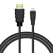 Savio Kabel HDMI (M) - micro HDMI (M) z Ethernetem,  2m, CL-40/M