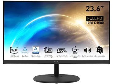 Monitor zakrzywiony 23,6