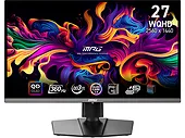 Monitor 27" MSI MPG 271QRX QD-OLED | 2560x1440 (WQHD) | 0,03ms | 360Hz | HDR400 | PIVOT | USB-C | QD-OLED