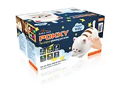 Lampka Nocna Silikonowa Wielokolorowa z Pilotem LED Pokky Happy Kitty Media-Tech MT226