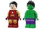 LEGO Klocki Marvel Super Heroes 76287 Iron Man z motocyklem i Hulk