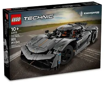 LEGO Klocki Technic 42173 Szary hipersamochód Koenigsegg Jesko Absolut