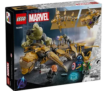 LEGO Klocki Marvel Super Heroes 76290 Avengers kontra Lewiatan