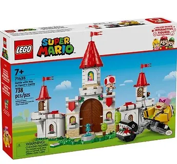 LEGO Klocki Super Mario 71435 Roy i bitwa na zamku Peach