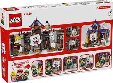 LEGO Klocki Super Mario 71436 Nawiedzona rezydencja Kinga Boo