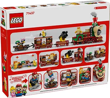 LEGO Klocki Super Mario 71437 Bowser i pociąg ekspresów