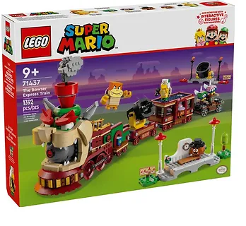 LEGO Klocki Super Mario 71437 Bowser i pociąg ekspresów