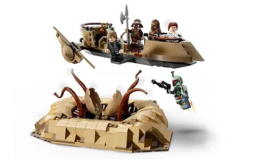 LEGO Klocki Star Wars 75396 Pustynna barka i jama sarlacca