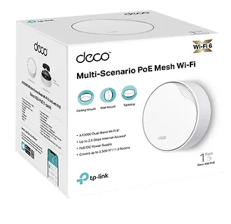 TP-LINK System WiFi Deco X50-PoE(1-pak)  AX3000