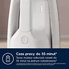 Electrolux  Odkurzacz pionowy Hygienic 500 Well UV ES52HB25SH 55 minut