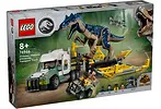 LEGO Klocki Jurassic World 76966 Dinomisje: ciężarówka do transportu allozaura