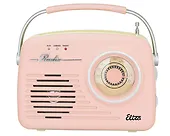 Eltra Radio LUIZA RETRO SP-11 MP3 USB SD Różowe