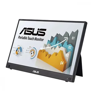 Asus Monitor 16 cali MB16AMTR FHD IPS m-HDMI USB Dotyk