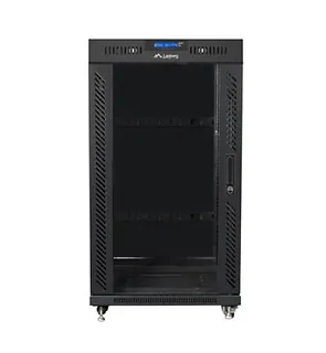 Lanberg Szafa stojąca rack 19" 22U 600X600mm czarna LCD