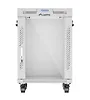 Lanberg Szafa stojąca rack 19'' 15U 600X600 szara LCD flack pack