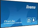 IIYAMA Monitor 86 cali LH8665UHSB-B1, 24/7, IPS, ANDROID 11, 4K, 800cd, iiSignage2, SDM, 2x HDMI, DP, 2x USB,2x 10W, RJ45, WiFi, 4/32GB, PION/POZIOM, 400x400