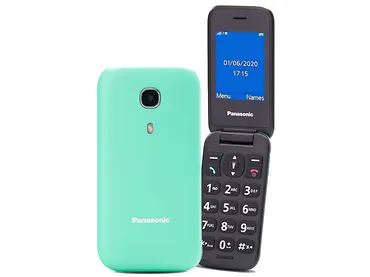 Telefon komórkowy Panasonic KX-TU400 Zielony