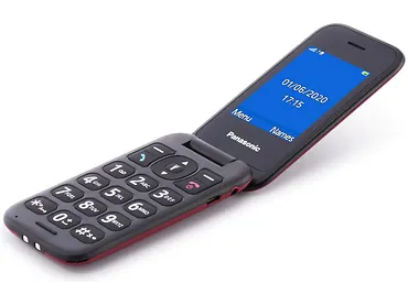 Telefon komórkowy Panasonic KX-TU400 Czerwony