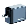 Verbatim Ładowarka GNC-65 32201 GaN 65W, 2xUSB-C 1xUSB-A, UE / UK