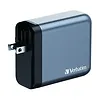 Verbatim Ładowarka GNC-140 32203 GaN 140W, PD 3.1, QC 3.0  3x USB-C, 1x USB-A, UE / UK