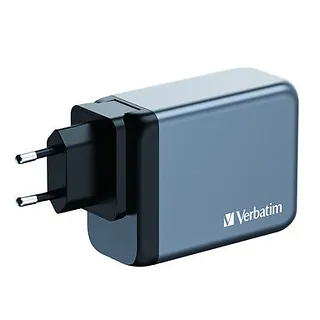 Verbatim Ładowarka GNC-200 32204 GaN 200W, PD 3.0, QC 3.0,  3x USB-C, 1x USB-A, UE/UK